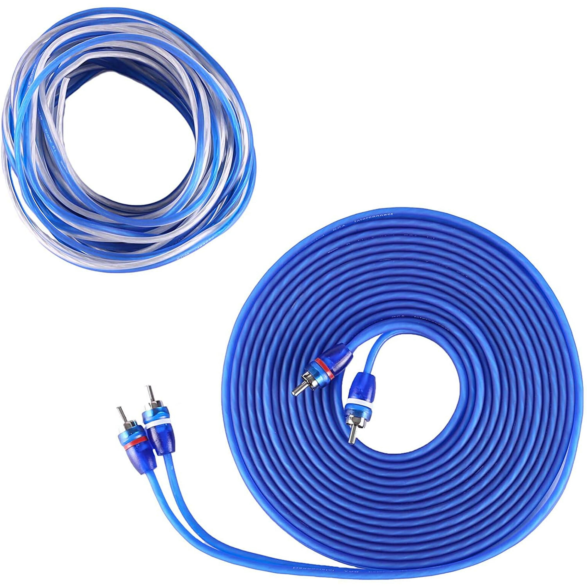 SKAR8MANL-CCA Skar Audio 8 Gauge CCA Complete Amplifier Installation Wiring Kit SKAR8MANL-CCA Skar Audio 8 Gauge CCA Complete Amplifier Installation Wiring Kit